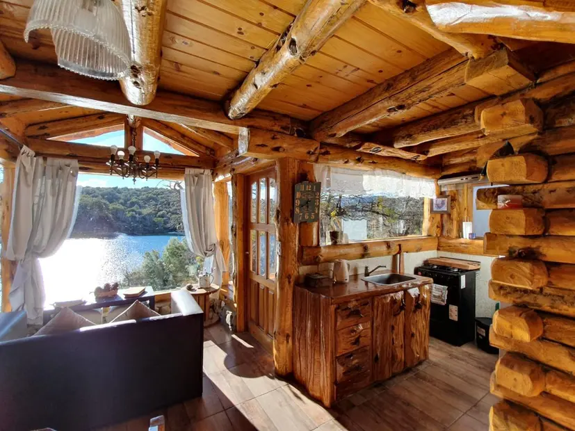 Cocina integrada al living